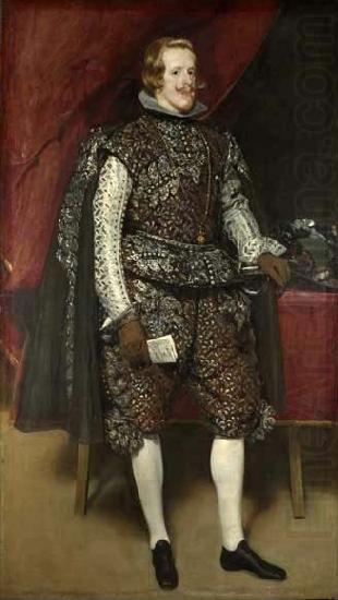 Philip IV in Brown and Silver,, Diego Velazquez